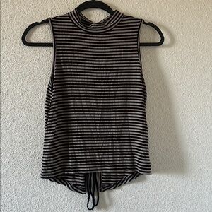 JC Fits Inc. Dressy Date Casual Party Y2K Striped Street Top Women’s Fits Med